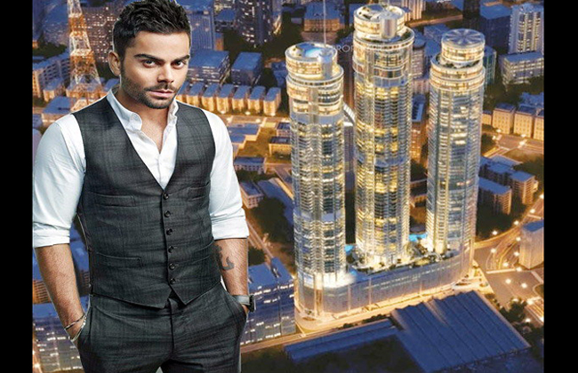 कोहली ने मुंबई में खरीदा 34 करोड़ में Super Luxury फ्लैट
