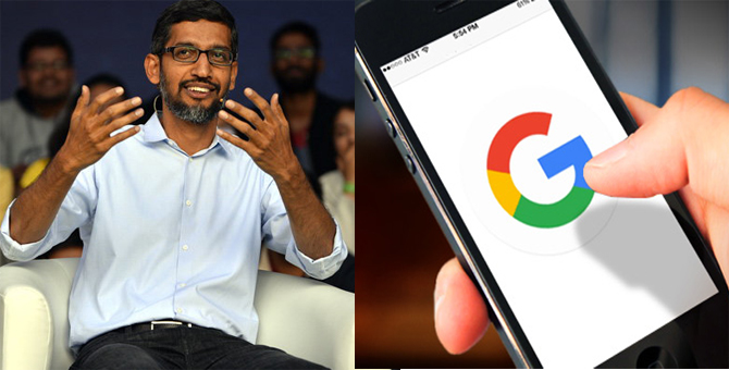 भारत में GOOGLE लांच करेगा 2000 रूपये में स्मार्ट फोन: सुंदर पिचाई